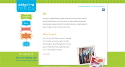 Desktop Screenshot of abbydoradesign.com
